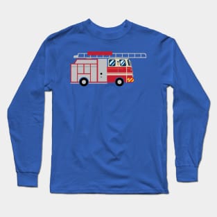 Fire fighting EngineTruck Long Sleeve T-Shirt